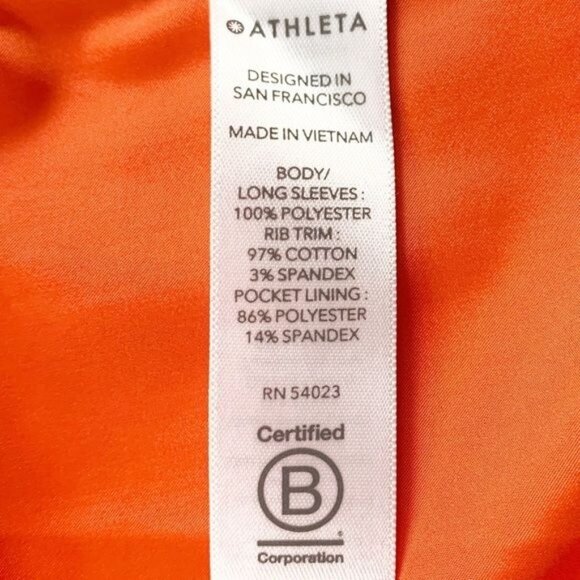 Athleta Jacket Zion Microfleece Zip Front Unlined Lightweight Bomber Size Small - Picture 7 of 10